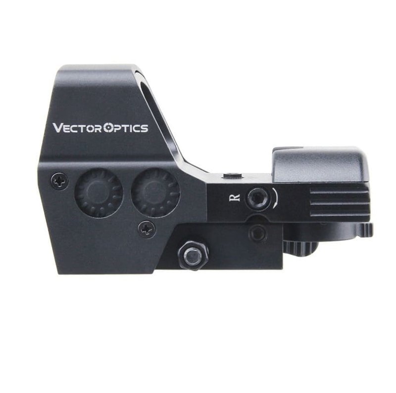 Vector Optics GEN 2 Leuchtpunktvisier / Red-Dot mit jeweils 4 Absehen Rot + Grün und 6 Helligkeitsstufen