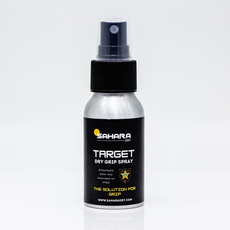 SAHARA Dry Target - Maximaler Halt beim Schießsport und im Wettkampf / 120ml / Gel / Spray