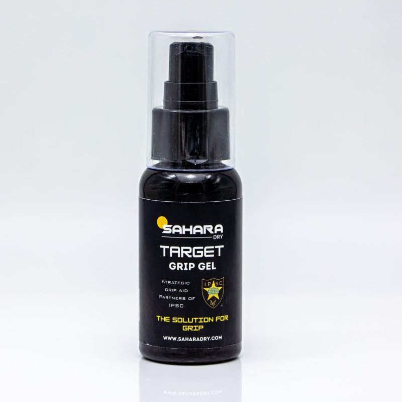 SAHARA Dry Target - Maximaler Halt beim Schießsport und im Wettkampf / 50ml / Gel / Spray