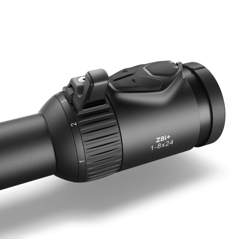 Swarovski Optik Z8i+ 1-8x24 L/SR - Zielfernrohr mit beleuchtetem 4A-I Absehen, extrem großem Sehfeld und SWAROLIGHT Technologie