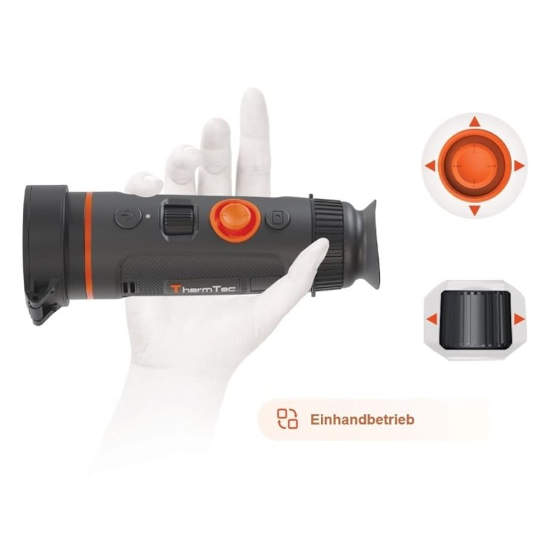 ThermTec WILD 335L Wärmebildkamera mit LRF | Fingerfokussierung | NETD unter 18 mK