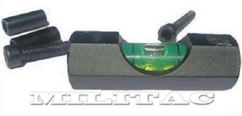 Wasserwaage mit 25,4mm / 30mm Ø für Zielfernrohr-Ring