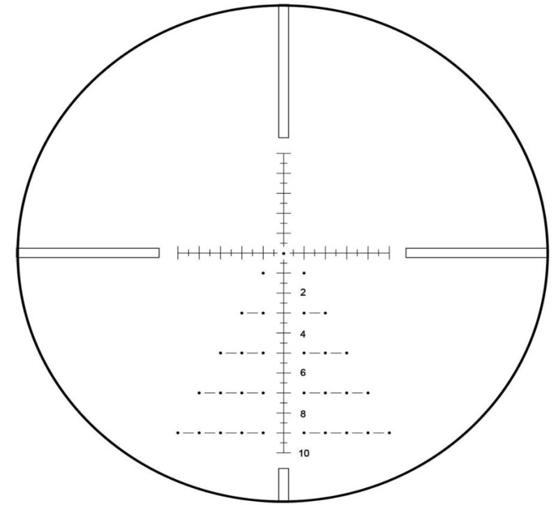 Zielfernrohr Paragon 3-15x50 von VECTOR OPTICS mit feinem Leuchtabsehen und 1/10 Mil Verstellung