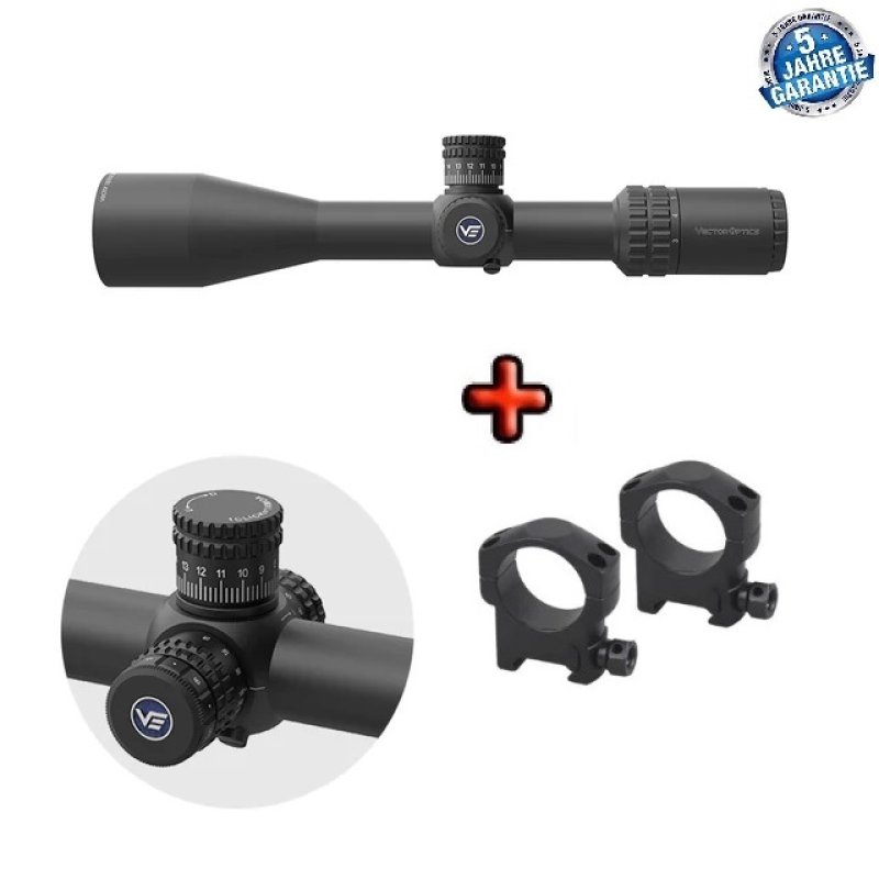 Zielfernrohr Orion Pro Max 3-18x50 HD SFP von Vector Optics SCOL-57 / Leuchtpunkt / Parallaxenausgleich