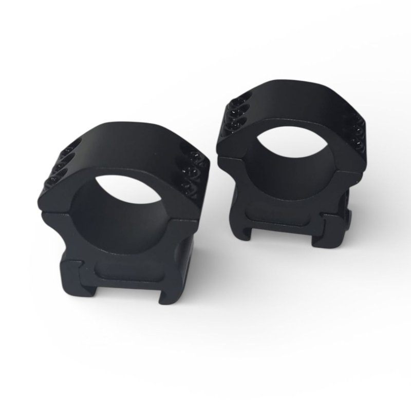 Zielfernrohr-Montageringe Ø 25,4mm für eine Picatinny-Schiene aus Aluminium