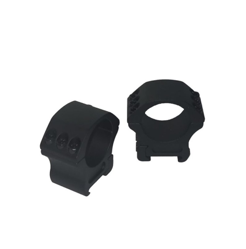 Zielfernrohr-Montageringe Ø 30mm für eine Picatinny-Schiene aus Aluminium