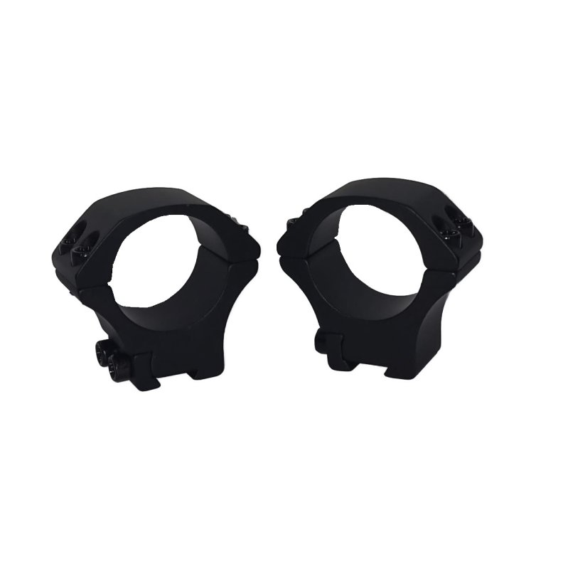 Zielfernrohr-Montageringe Ø 30mm für eine Prismenschiene aus Aluminium