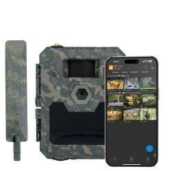 Wildkamera ICUserver CLOM Cam6 mit 4G LTE inkl. 2000 Coins und drei 18650 Akkus