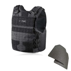 Schusssichere Weste / Schutzweste / + 2 Platten VPAM7  Level III