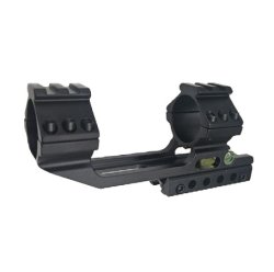 Starke Blockmontage 30mm / 25,4mm für Picatinny-Schiene 21mm / Prismen-Schiene 11-14mm / Wasserwaage