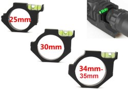 Wasserwaagen-Ring für Zielfernrohr mit 25,4mm / 30mm / 34mm / 35mm Mittelrohrdurchmesser