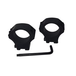 Zielfernrohr-Montageringe Ø 30mm für eine Prismenschiene aus Aluminium